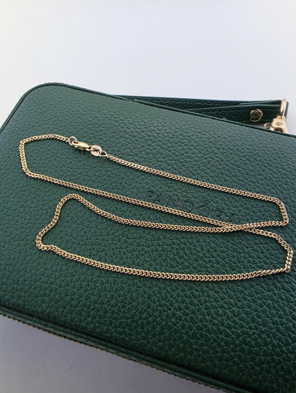 10K Yellow Gold Curb Link Chain Necklace